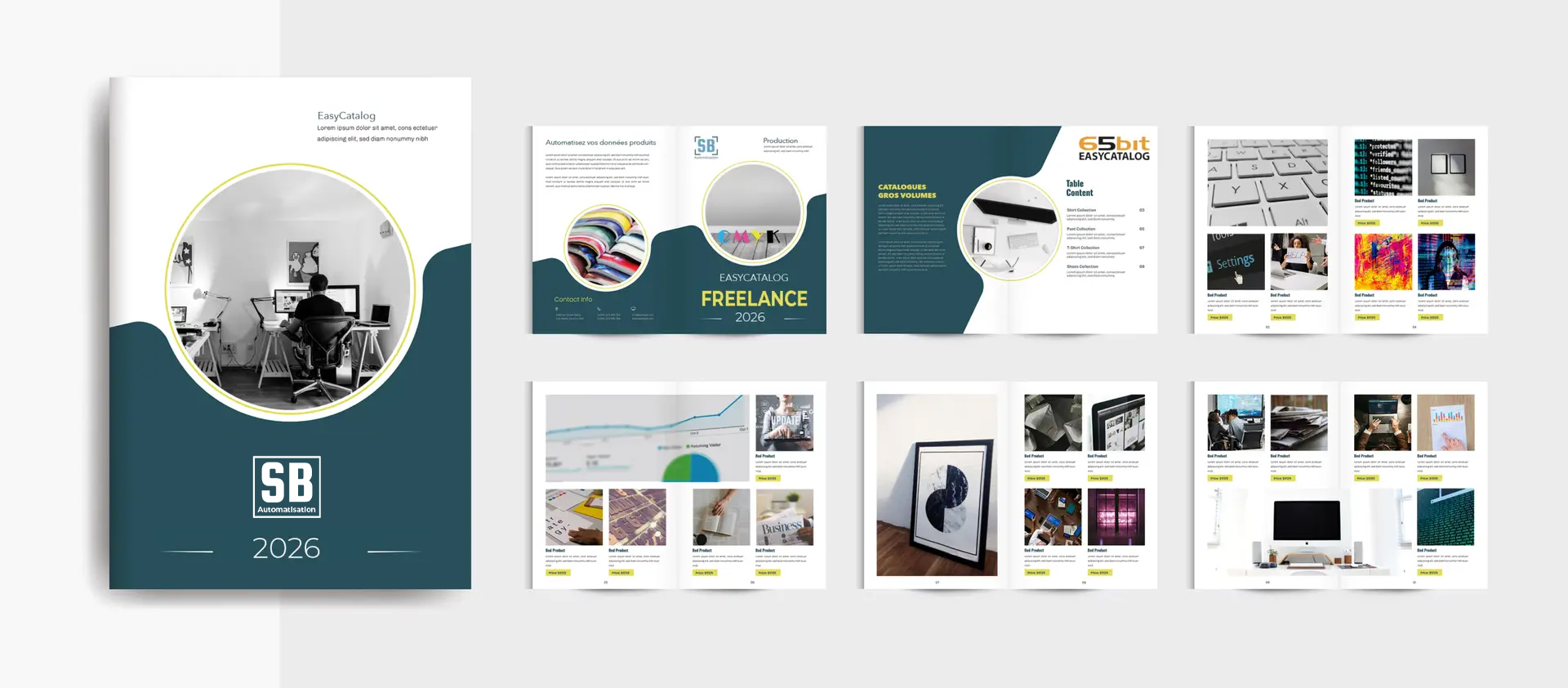 Exemple de catalogue automatisé EasyCatalog